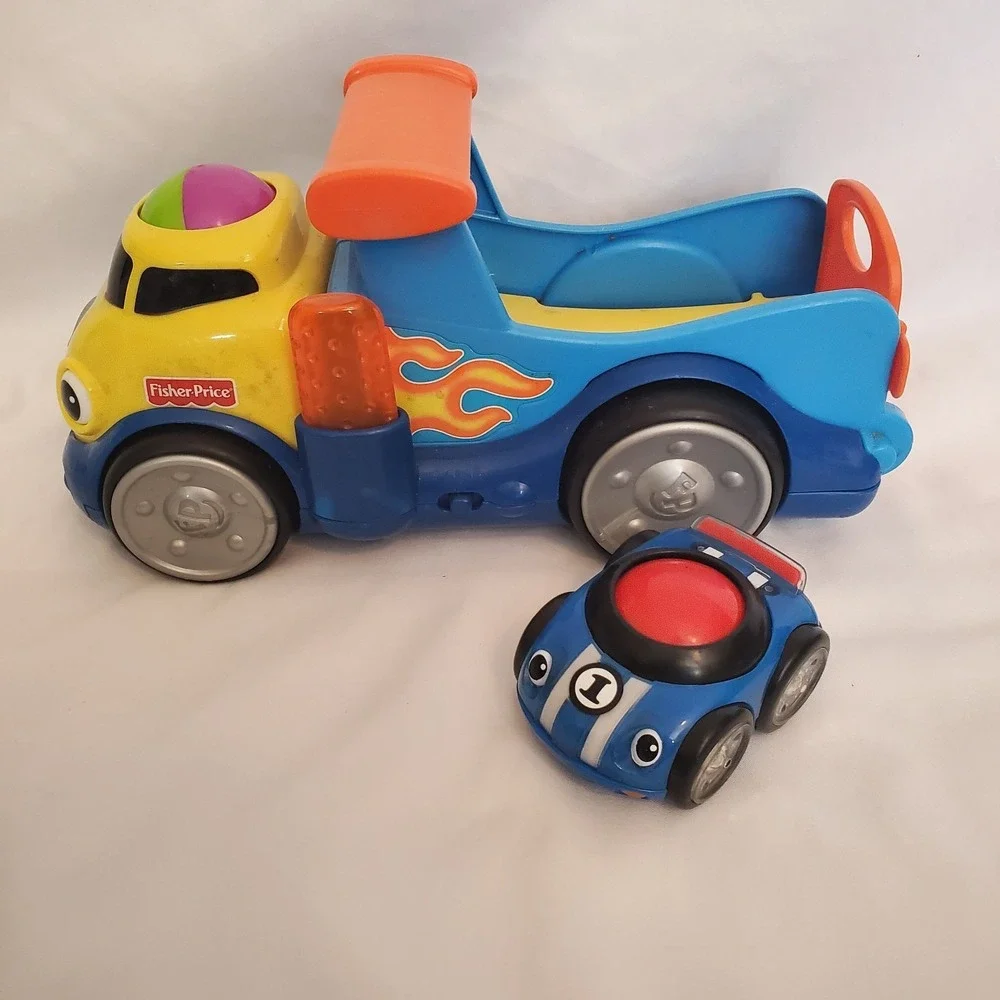 Fisher Price‎ T5772 V7290 Rockin' Roll Truck Lil' Zoomers And Race Car Tested